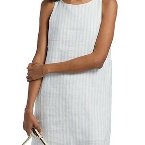 Reformation Linen Striped Dress Size 4
